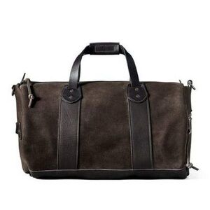 Filson medium rugged suede duffle bag